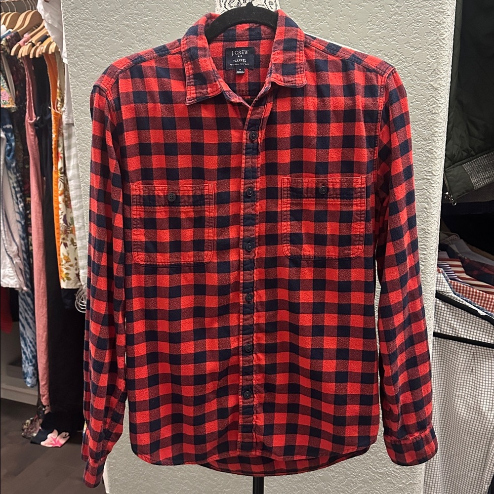 J. Crew Flannel Button Down Bundle - image 7